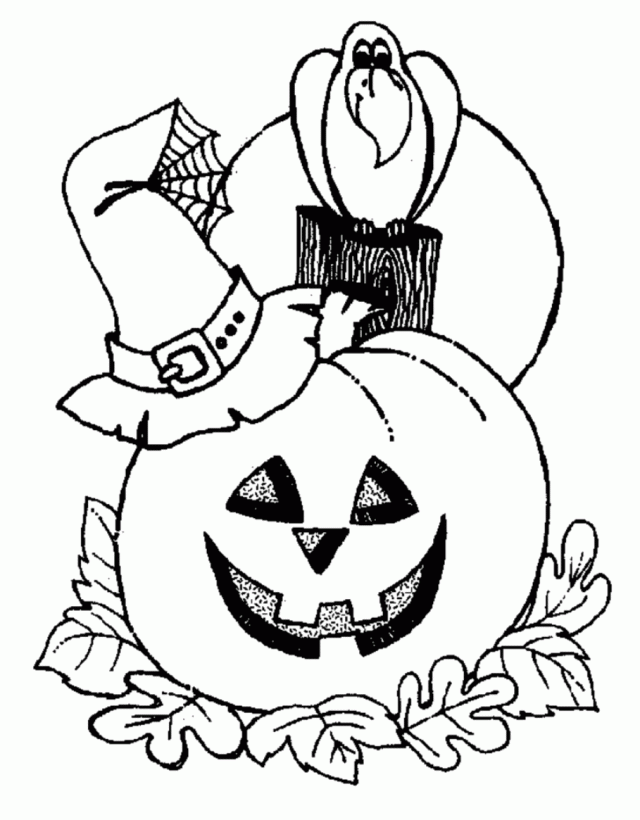 Halloween Color Sheet Coloring Pages For Adults Coloring Pages 
