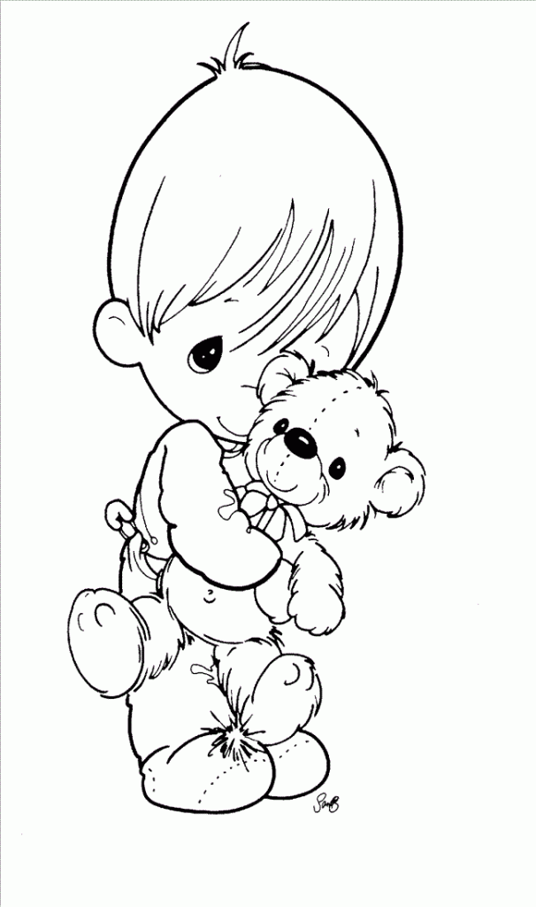 Precious Moments Baby Coloring Pages | Other cool things