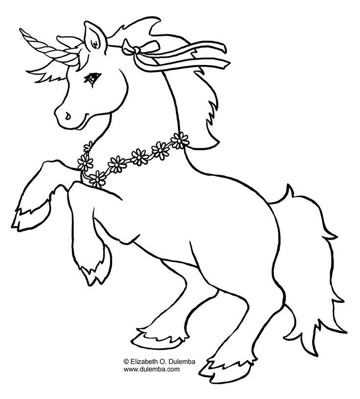 Unicorn Rainbow Coloring Pages » Fk coloring pages