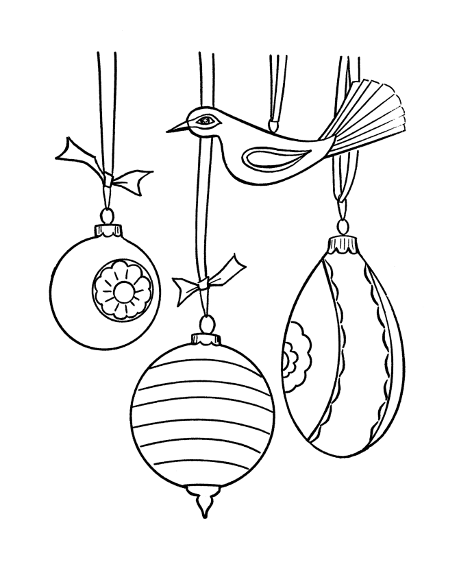 Coloring Pages Christmas Ornaments - Coloring Home Christmas Presents Coloring Sheets