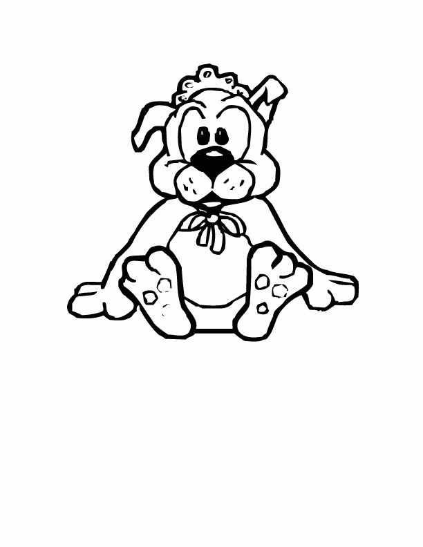 Bulldog Coloring Pages For Kids | Free coloring pages