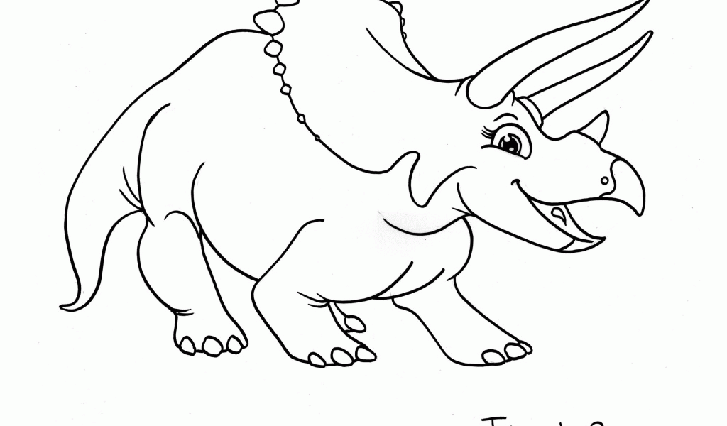 Beauty Triceratops Coloring Pages Hd Wallpaper 3150x2227PX 
