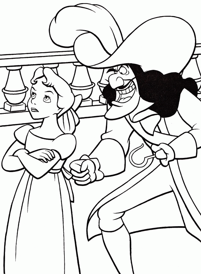 Download Captain Hook Coloring Pages - Coloring Home