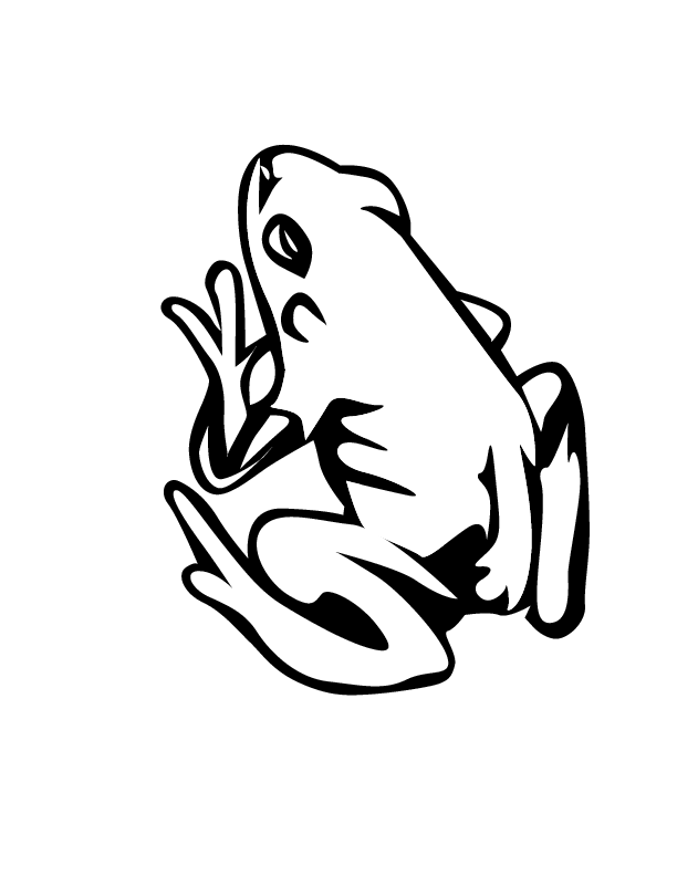 eps 7 frog printable coloring in pages for kids - number 2936 online