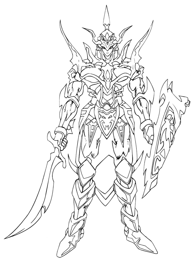 Yu-Gi-Oh - 999 Coloring Pages