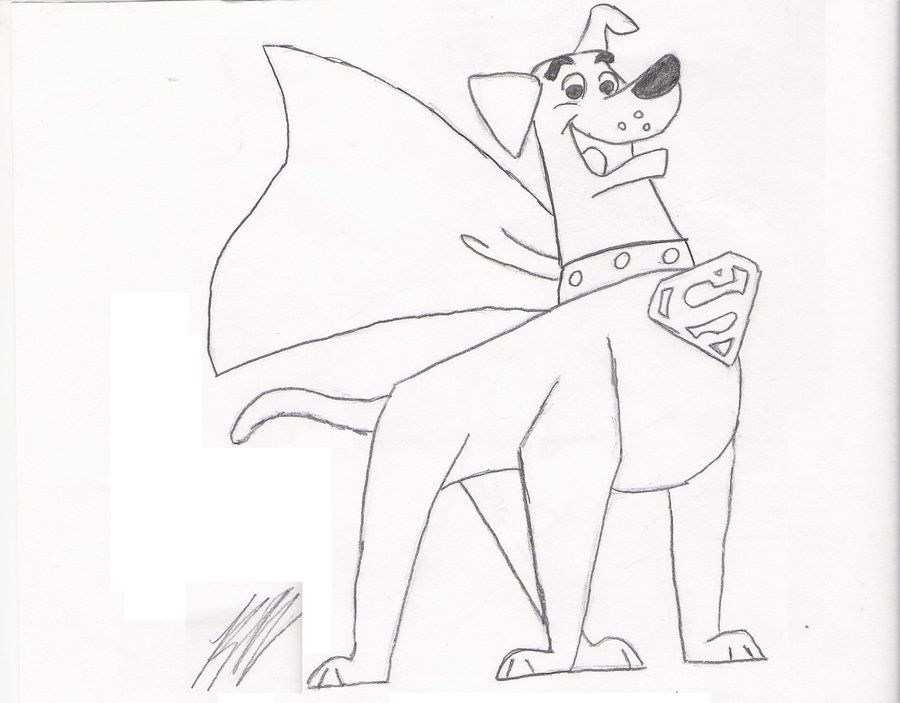 Krypto the Superdog - Stay strong, be strong 