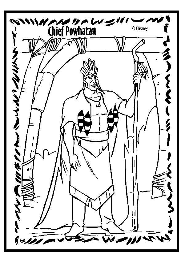 Pocahontas Coloring Pages To Print | Printable Coloring Pages