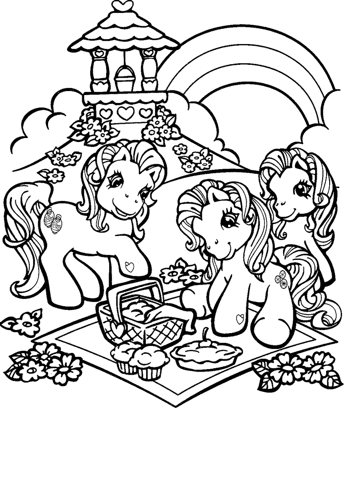 My little ponny printable coloring pages Mike Folkerth - King of 
