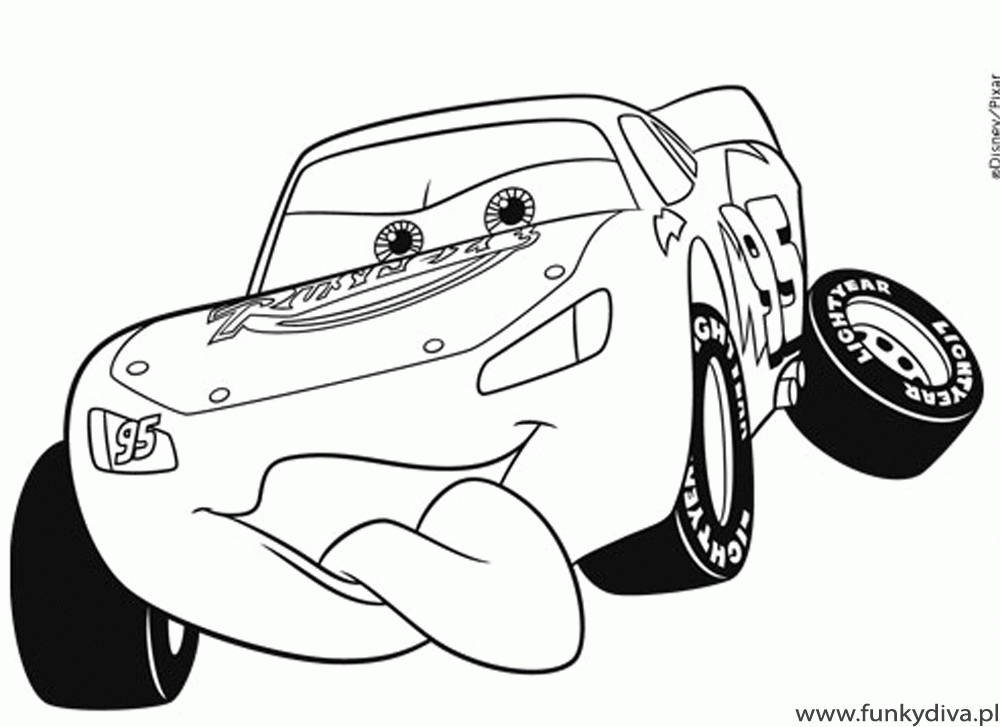 Lightning Mcqueen Coloring Page - Free Coloring Pages For KidsFree 