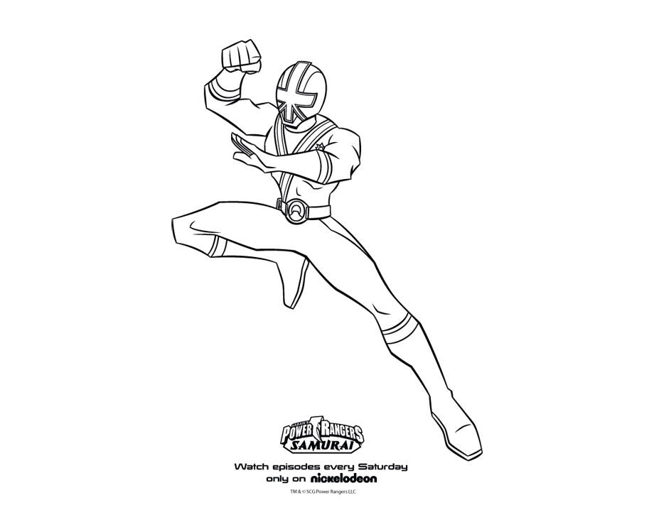 Power Rangers Coloring Pages Printable - Free Printable Pictures 