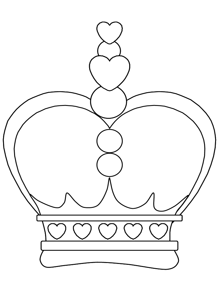 a crown Colouring Pages (page 2)