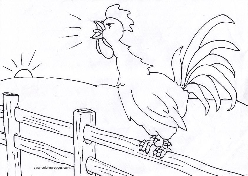 Farm Coloring Pages - Coloring Home