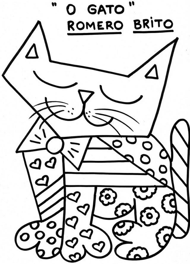 Download Britto Coloring Pages Google Search Drawing Coloring Home