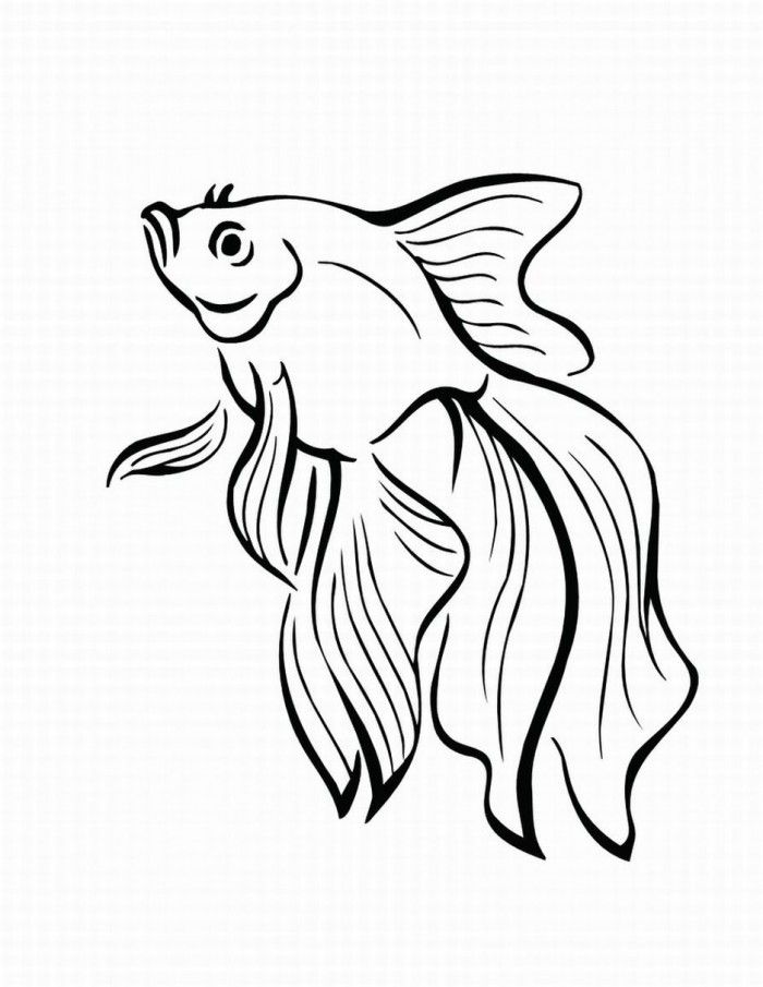 Rainbow Fish Coloring Pages Printable