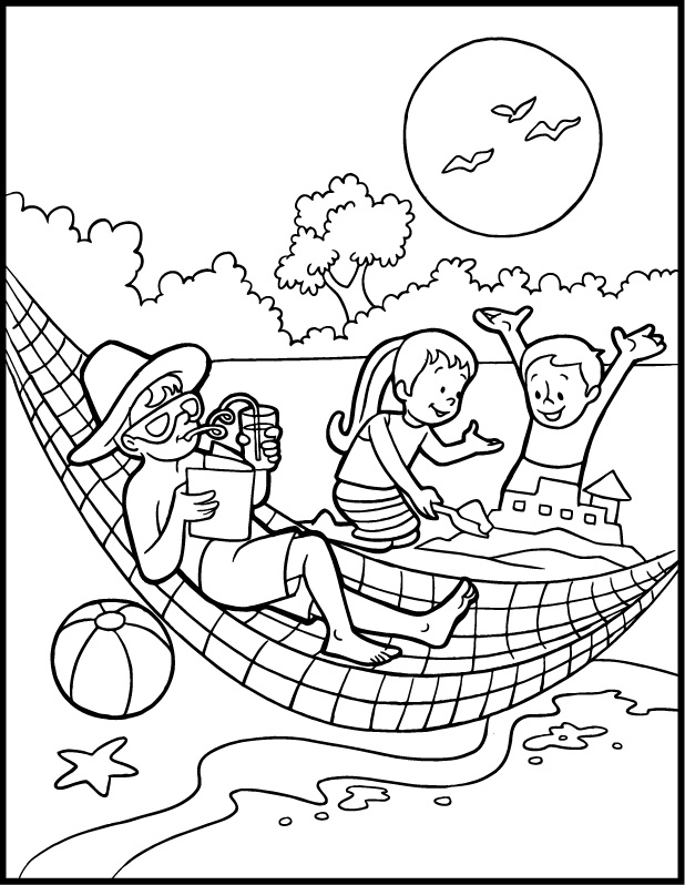 weather for kids Colouring Pages