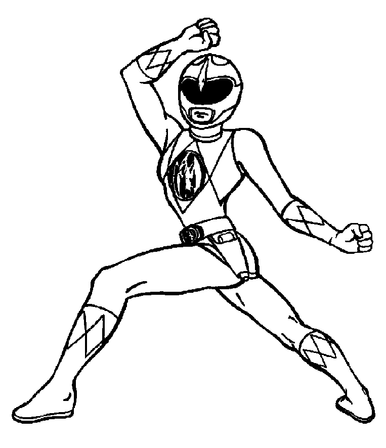 Power Rangers Book - Coloring Home