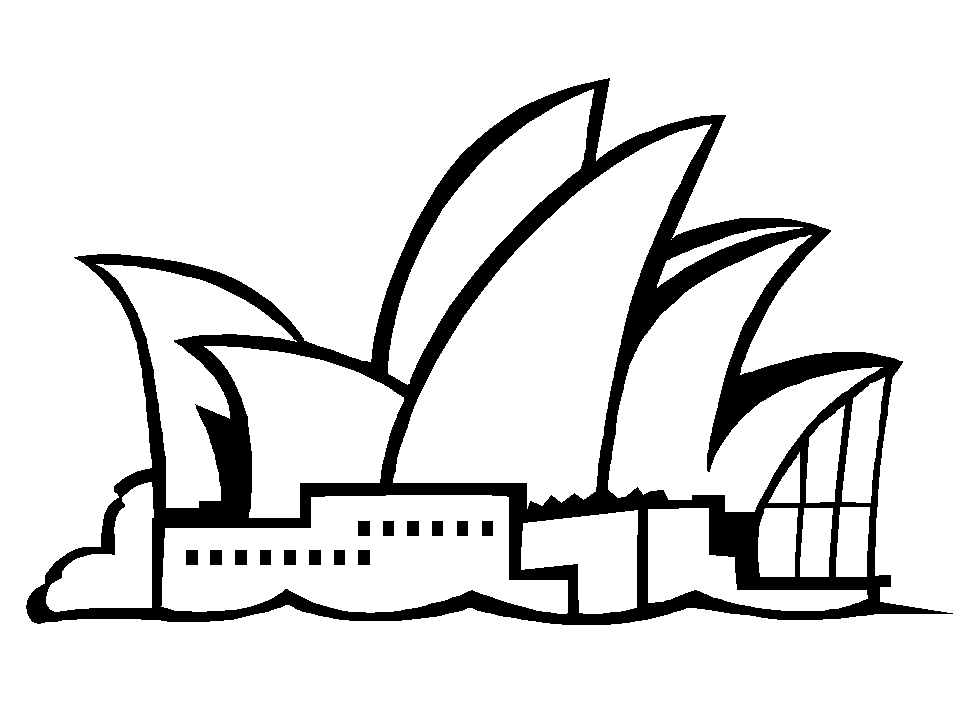 Australia # 4 Coloring Pages & Coloring Book