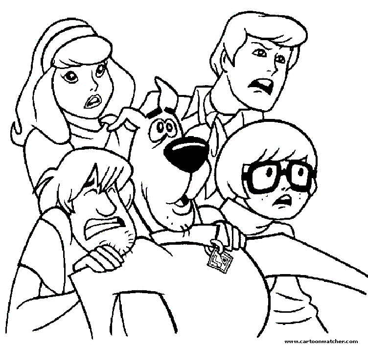 Scooby Doo Coloring Pages Games Online | Alfa Coloring PagesAlfa 