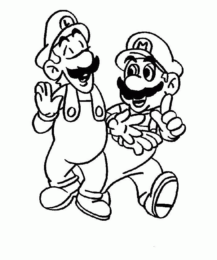 Save Mushroom Kingdom with Super Mario Coloring Pages | Printable 