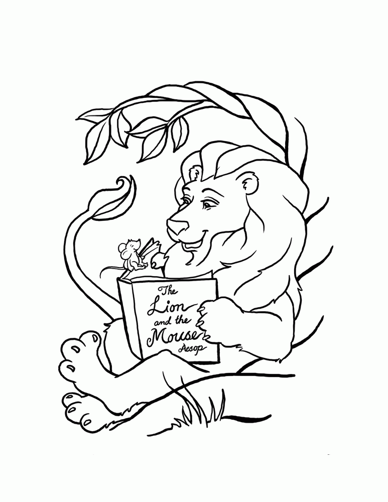 Pictures Of Lions For Kids - Coloring Home