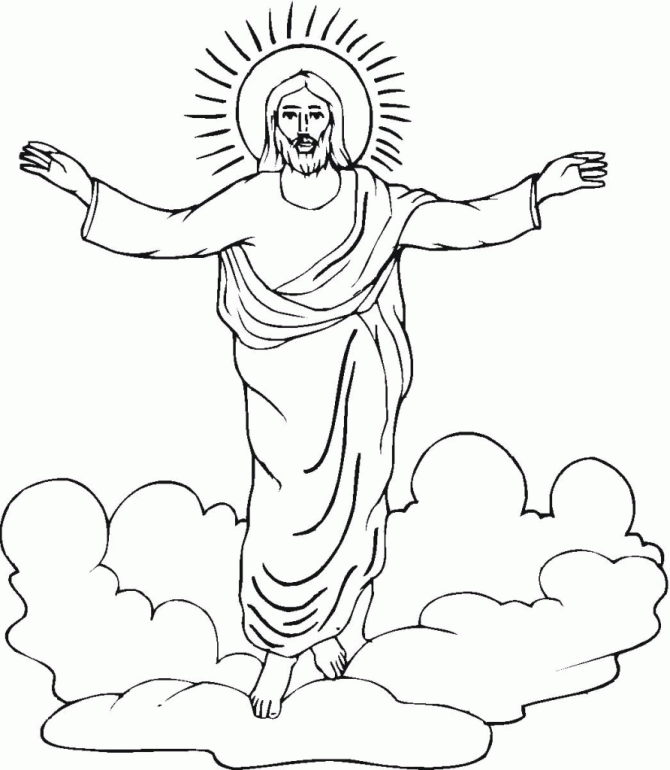 Jesus Coloring Pages For Toddlers | Online Coloring Pages