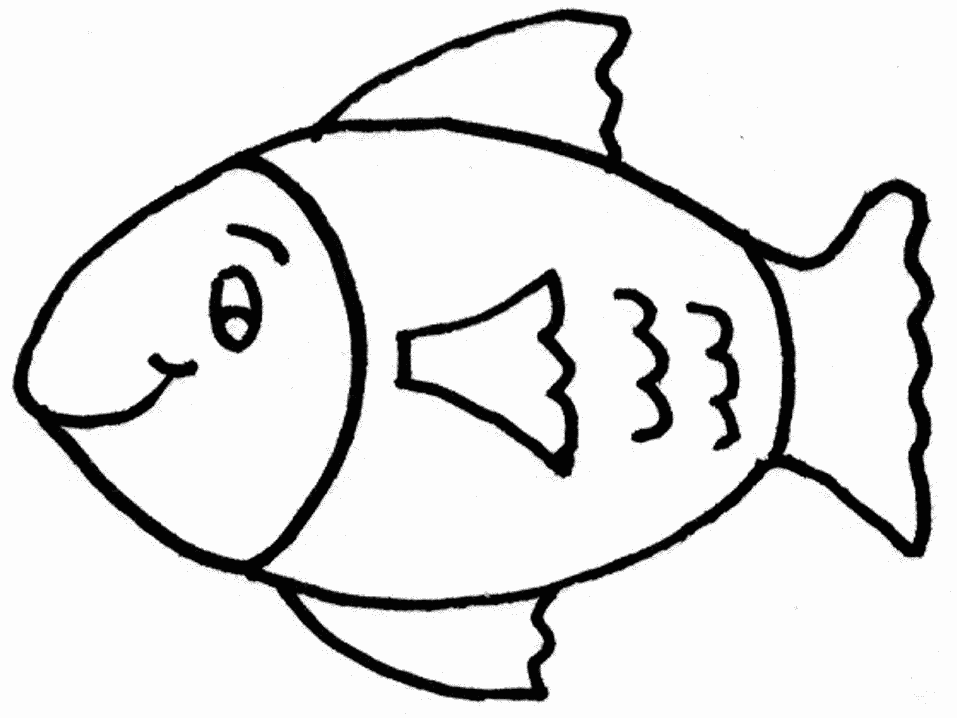 Fish Coloring Pages (6) - Coloring Kids