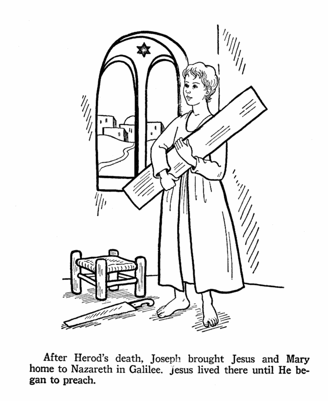 Joseph In Egypt Coloring Pages Coloring Home