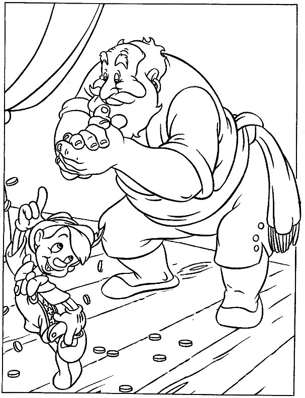 Pinocchio coloring book | coloring pages for kids, coloring pages 