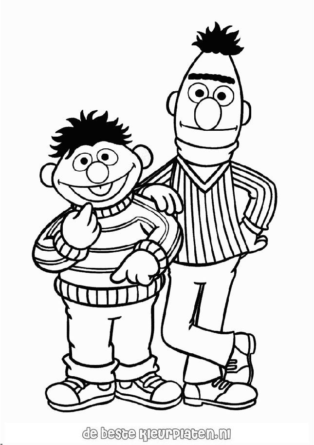 Ernie & Bert coloring pages! | dessin | Pinterest | Coloring Pages ...