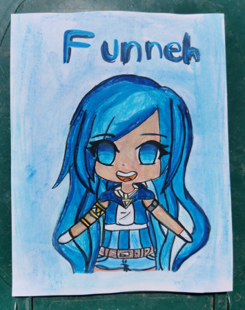 Funneh Coloring Page Page Itsfunneh Super Kins Author 12 Coloring Page Related To Funneh - Colored by Maya (8), from CA