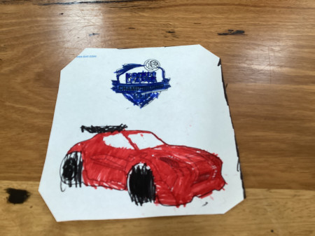 Rocket League Coloring Page. Print .wonder Day.com - Colored by Ollie (7), from AU