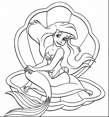 Coloring Book : Top Bang Up Ariel Pages Pdf Online Color Printable ...