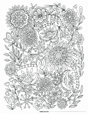 Free Printable Intricate Coloring Pages For Adults Online ...