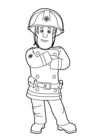 Fireman sam to download for free - Fireman Sam Kids Coloring Pages