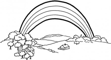 Best Photos of Free Rainbow Coloring Pages - Printable Rainbow ...