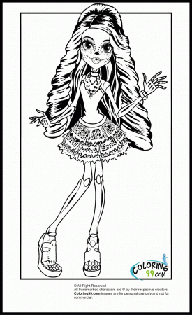 15 Pics of Monster High Prom Coloring Pages - Monster High ...