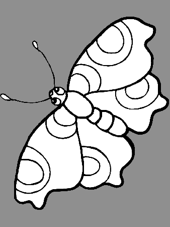 Butterfly Outline Coloring Page - ClipArt Best - ClipArt Best