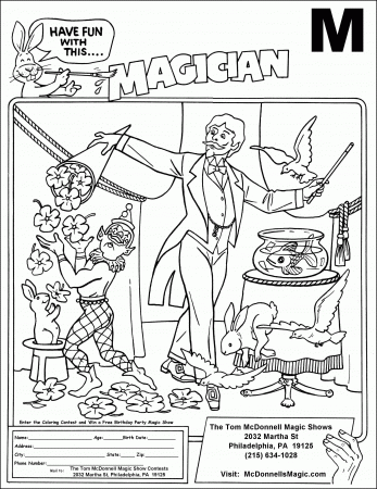 Coloring Contest Page