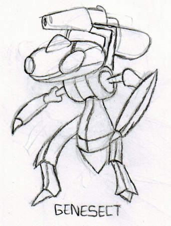 Genesect Drawings Related Keywords & Suggestions - Genesect ...