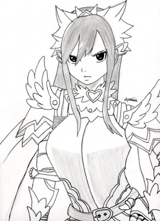 Erza - Fairy Tail by Chemicalgirl7 on DeviantArt