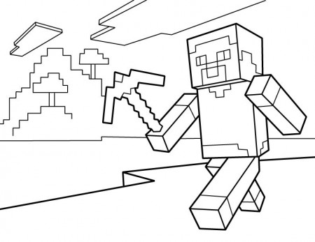 Minecraft Coloring Pages : Free Printable Minecraft PDF Coloring Sheets for  Kids | Minecraft coloring pages, Minecraft printables, Coloring pages  inspirational