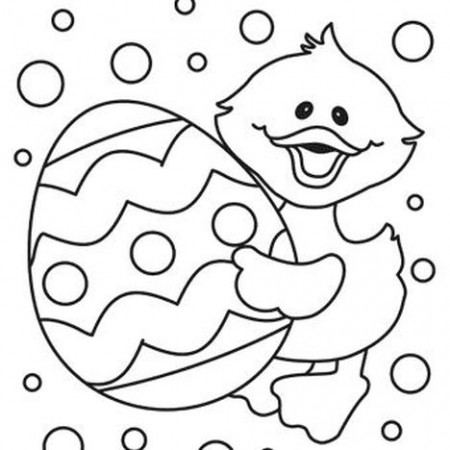 Easter Chick Coloring Pages - Part 2