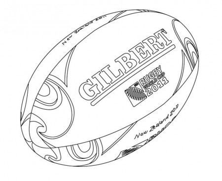 Rugby Coloring Pages - Free Printable Coloring Pages for Kids