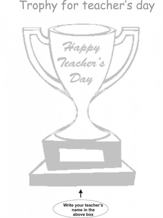 Teacher's day coloring worksheets for kids 4