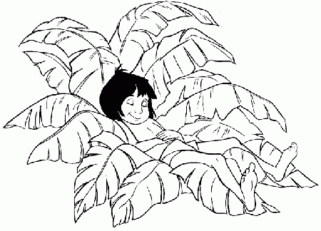 The Jungle Book coloring pages to download - Jungle Book Kids Coloring Pages