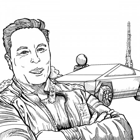 The Elon Musk EP...and waffles | Future Flower Garden Demolition Machine.