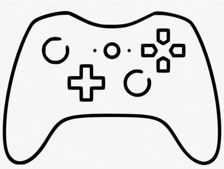 Game Controller Comments - Game Controller Coloring Page Transparent PNG -  980x694 - Free Download on NicePNG