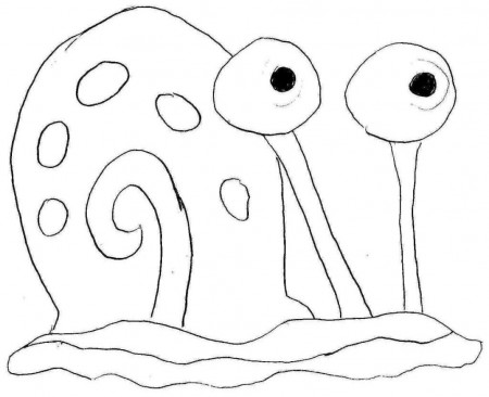 10 Pics of Gary The Snail Coloring Pages - Spongebob Gary the ...