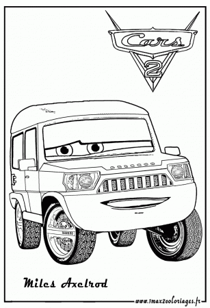 Cars 2 Coloring Pages To Print - Coloring