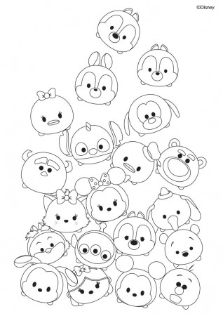 coloring ~ Tsum Stack Coloring Pages Free Sheets Phenomenal ...